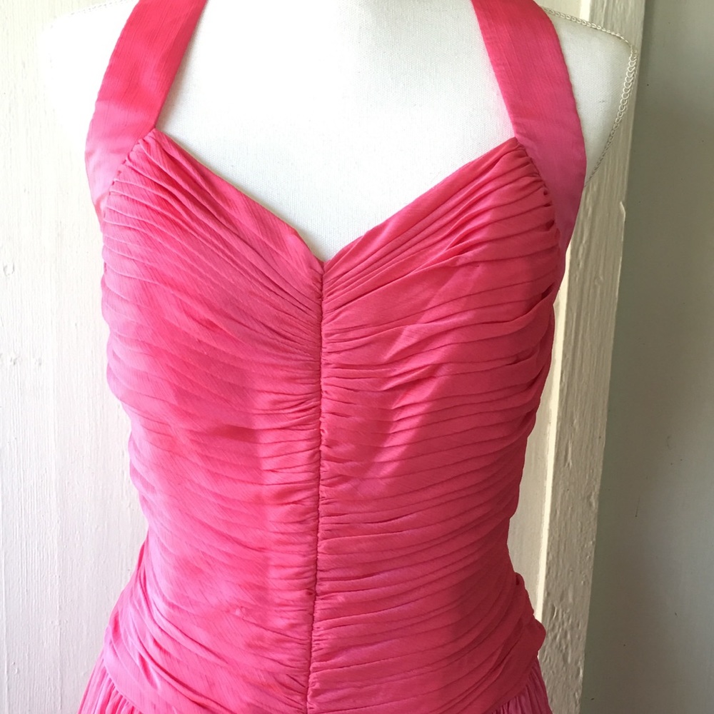 Ms Jackson’s of Tulsa Pink Halter Top Dress 10